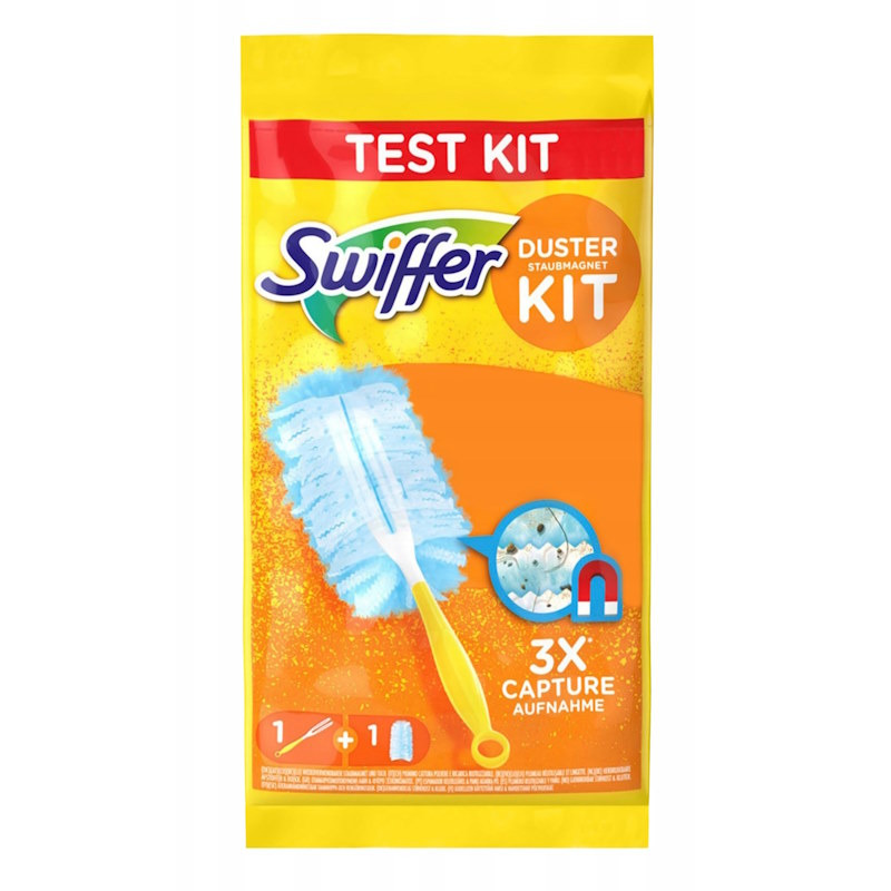 Swiffer Duster Kit - Szczotka do kurzu z wymiennym wk�adem, elektrostatyczna