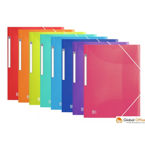 Teczka w�ska Urban 24x32 PP przejrzysty mix 400147020 OXFORD