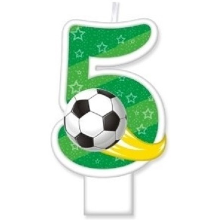 �wieczka urodzinowa Pi�ka Cyfra 5 SF-159-5 GO PARTY