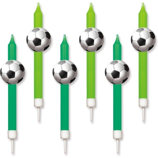 �wieczki urodzinowe Pi�ka 6szt. SF-135 GO PARTY