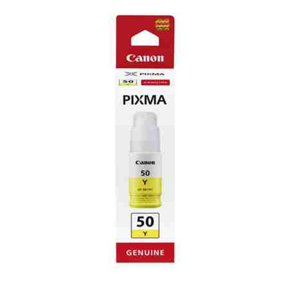 Tusz Canon GI-50 Y do  Pixma G5050/6050 | 7700 str | 9 ml | yellow