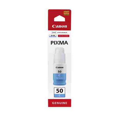 Tusz Canon GI-50 C do  Pixma G5050/6050 | 7700 str | 9 ml | cyan