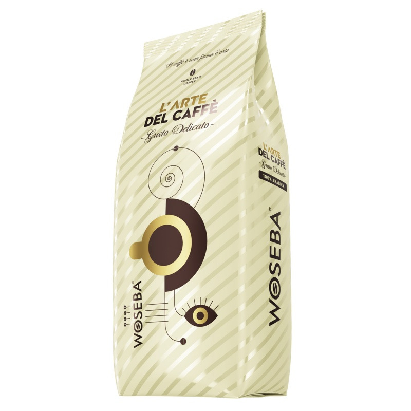 Kawa WOSEBA L&rsquo;arte del caff&egrave;, Gusto Delicato, ziarnista, 500g