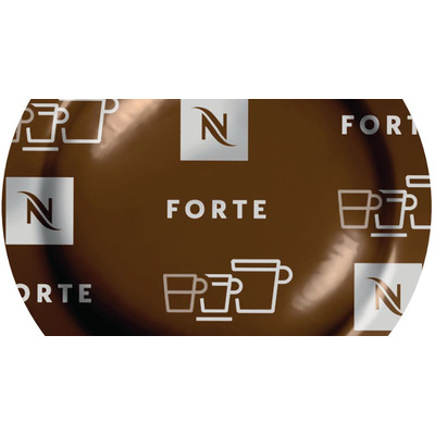 Kawa w kapsu�kach NESPRESSO FORTE, 50 szt. (box) na zam�wienie kilka dni .P�aska kapsu�ka.