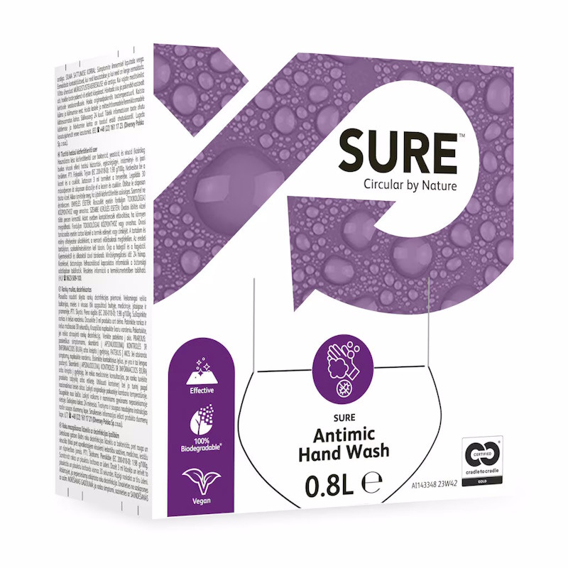 Diversey SURE Antimic Hand Wash - Antybakteryjny preparat do mycia r�k - 800 ml
