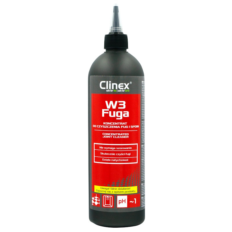 Clinex W3 Fuga - Preparat do czyszczenia fug i spoin - 500 ml