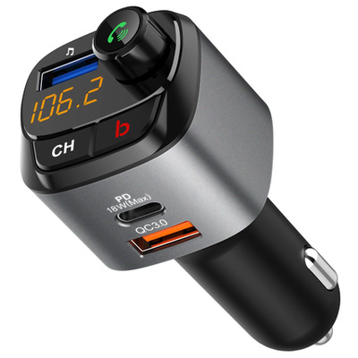 Bounn transmiter FM �adowarka samochodowa QC3.0+PD20W