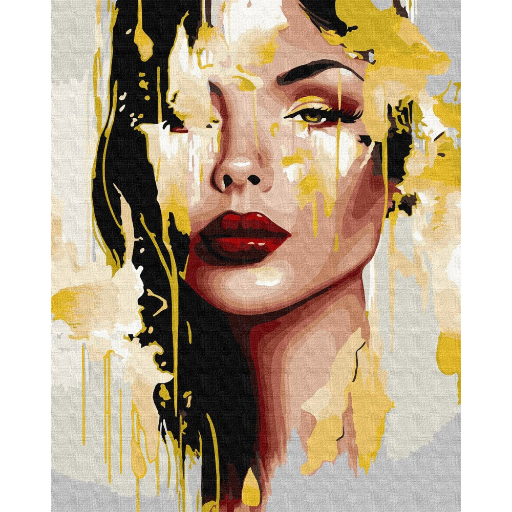Malowanie po numerach IDEYKA, 40x50 cm, metallic, nieziemskie pi�kno, 1 szt., w pude�ku