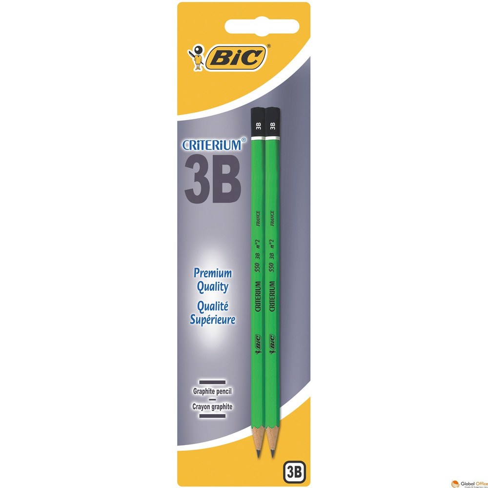 O�&oacute;wek bez gumki BIC Criterium 550 3B Blister 2szt, 861128