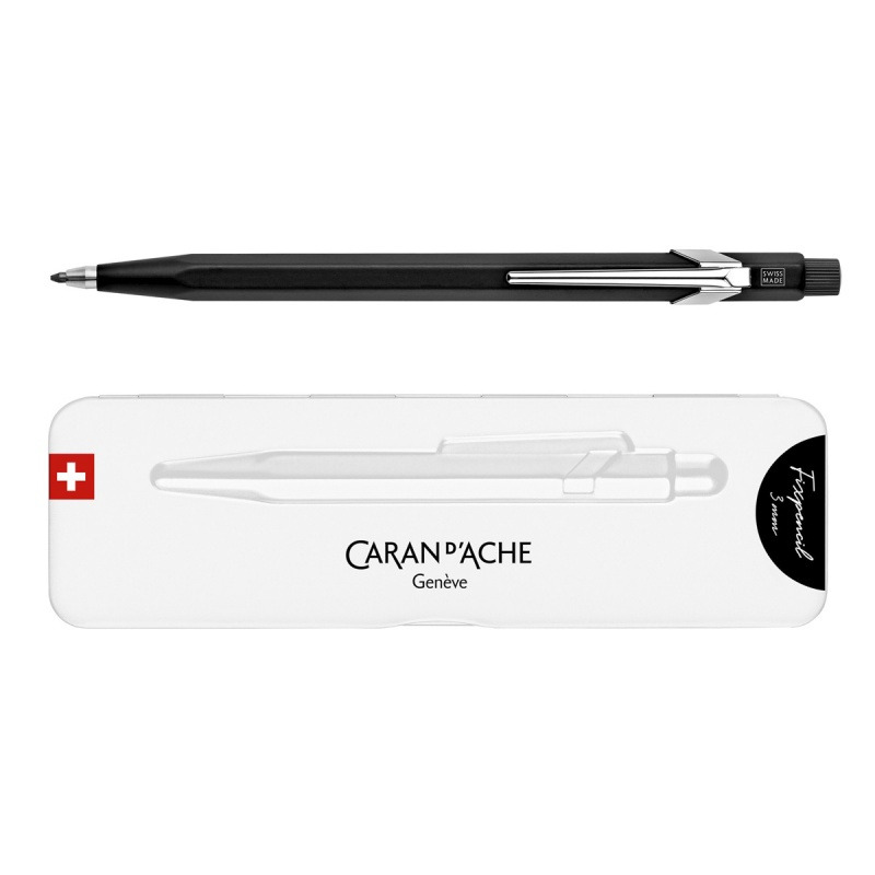 O�&oacute;wek automatyczny CARAN D'ACHE Fixpencil, 3mm, w pude�ku, czarny