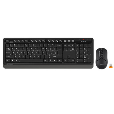 A4-Tech zestaw klawiatury  + mysz Fstylet FG1012 WRLS Black
