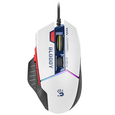 A4-Tech mysz  Bloody W95 Max USB Sports Navy | czarno-czerwona