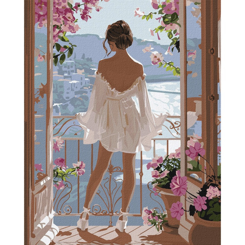 Malowanie po numerach IDEYKA, 40x50 cm, niesamowity krajobraz, 1 szt., w pude�ku