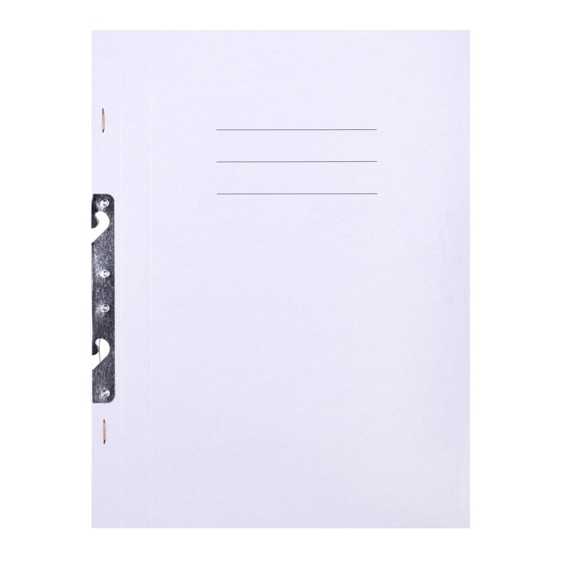 Skoroszyt zawieszkowy OFFICE PRODUCTS Budget, karton, nadruk, 1/1, A4, 250gsm, bia�y