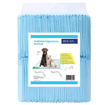 Podk�ad higieniczny dla zwierz�t 60x90 cm ch�onno�� do 600 ml | 10 sztuk