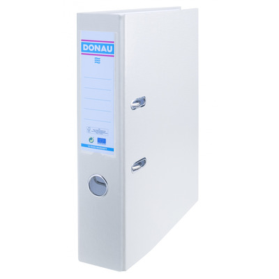 Segregator DONAU Master FSC, PP, A4/75mm, bia�y