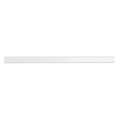Listwa zaciskaj�ca DONAU, PVC, A4, 4mm, do 40 kartek, bia�a