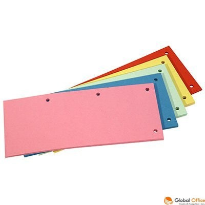Przek�adki kartonowe 1/3 A4 DOTTS bia�e 100sztuk