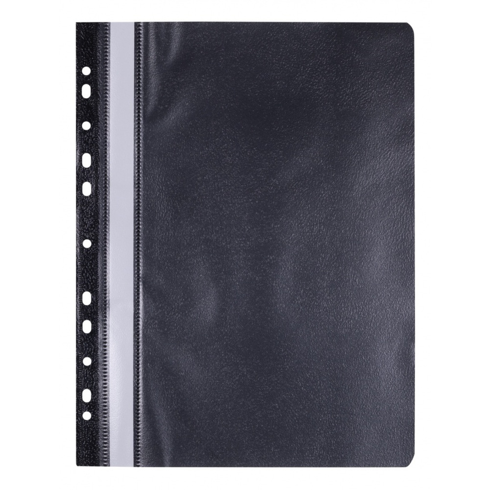 Skoroszyt OFFICE PRODUCTS, PP, A4, mi�kki, 100/170mikr., wpinany, czarny