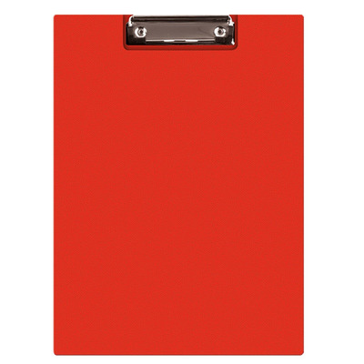 Clipboard DONAU teczka, PP, A4, z klipsem, czerwony
