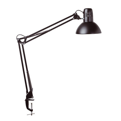 Lampka na biurko MAUL Study, 60W, mocowana zaciskiem, czarna