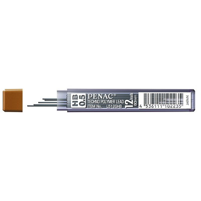 Grafity do ołówków PENAC 0,5mm, B
