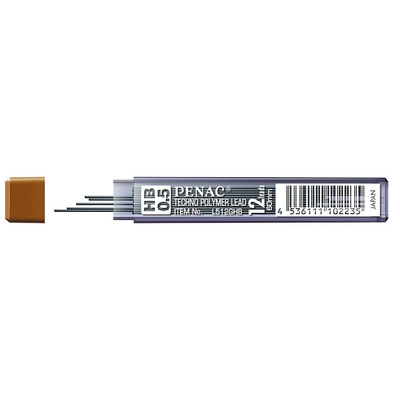 Grafity do ołówków PENAC 0,5mm, HB