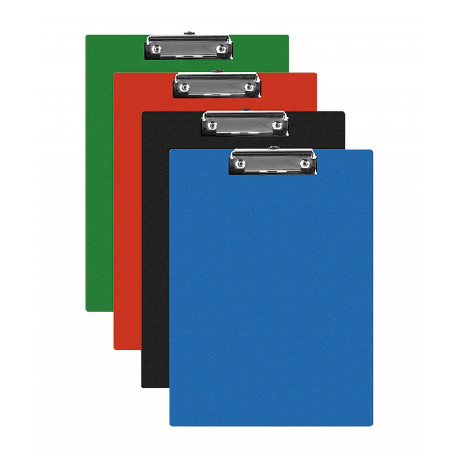 Clipboard Q-CONNECT deska, PVC, A5, mix kolor&oacute;w