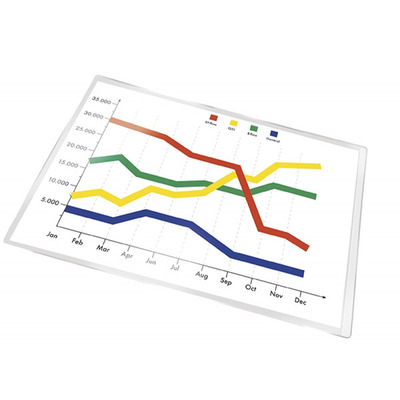 Kiesze� samoprzylepna Q-CONNECT, A4, 220x305mm, 5szt., transparentna