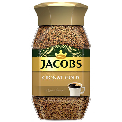 Kawa JACOBS CRONAT GOLD, rozpuszczalna, 200 g