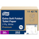 Tork - Papier toaletowy w skadce, biay - Ekstra mikki Premium