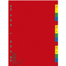 Przekładki DONAU, PP, A4, 230x297mm, A-Z, 16 kart, mix kolorów