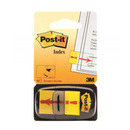 Zakładki indeksujące POST-IT® z nadrukiem „wykrzyknik” (680-33), PP, 25x43mm, 50 kart.