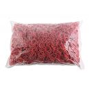 Gumki recepturki OFFICE PRODUCTS, �rednica 20mm, 1,5x1,5mm, 60% kauczuku, 1000g, zgrzewka, czerwone