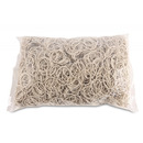 Gumki recepturki OFFICE PRODUCTS, �rednica 30mm, 1, 5x1, 5mm, 60% kauczuku, 1000g, zgrzewka, bia�e