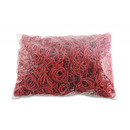 Gumki recepturki OFFICE PRODUCTS, �rednica 30mm, 1, 5x1, 5mm, 60% kauczuku, 1000g, zgrzewka, czerwone