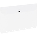 Teczka kopertowa wpinana zatrzask A4 ZP045A 120-1461 bia�a GRAND