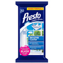 �ciereczki gospodarcze PRESTO, do szyb i luster, 30szt., bia�e