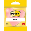 Kostka samoprzylepna POST-IT&reg; (2007H), 1x225 kart., w kszta�cie serduszka