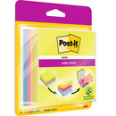Multi kostka samoprzylepna POST-IT&reg; Super Sticky (2014-SC-BYFG), 76x76mm, 4x75 kart., mix kolor&oacute;w