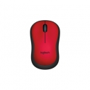 Logitech M220 mysz optyczna | bezprzewodowa | USB Silent 2.4GHZ | czerwona
