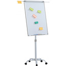 Flipchart mobilny OFFICE PRODUCTS, 70x100cm, tablica sucho�. -magn., aluminiowa rama, z wyci�ganymi ramionami