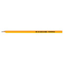 Ołówek drewniany DONAU, HB, lakierowany, żółty