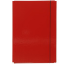 Teczka skrzyd�owa 2cm z gumk� czerwona 322/01 VAUPE
