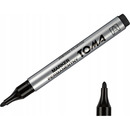Marker permanentny czarny, okr�g�a ko�c&oacute;wka TO-090 TOMA