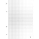 Wk�ad do segregatora A4 kratka ( 100ark.) bia�y INTERDRUK