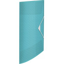 Teczka z gumk ESSELTE COLOUR"ICE 15mm niebieska 626222