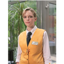 Identyfikator z magnesem 30x65 (10) Srebrny 854023 DURABLE (X)