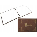 Kronika 345x255mm z�ocona br�zowa 1829-319-029 WARTA