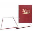 Kronika A4 250x345mm pionowa bordowa 1829- 319-026 WARTA WARTA